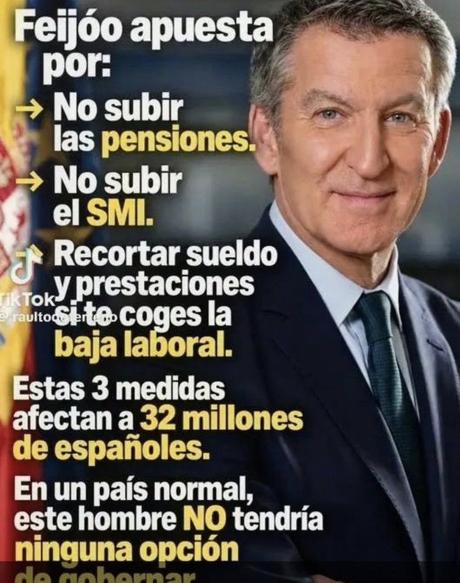 yolapons's tweet photo. @ppopular Ya sabemos para quién será el SACRIFICIO 👇🏻👇🏻 Hará lo mismo que M.Rajoy. "Salvar a los ricos y matar a los pobres" . 👇🏻👇🏻👇🏻👇🏻 Y con @vox_es
 Peor aún, que quieren privatizar el sistema de pensiones. https://t.co/48YJ2yD8eZ