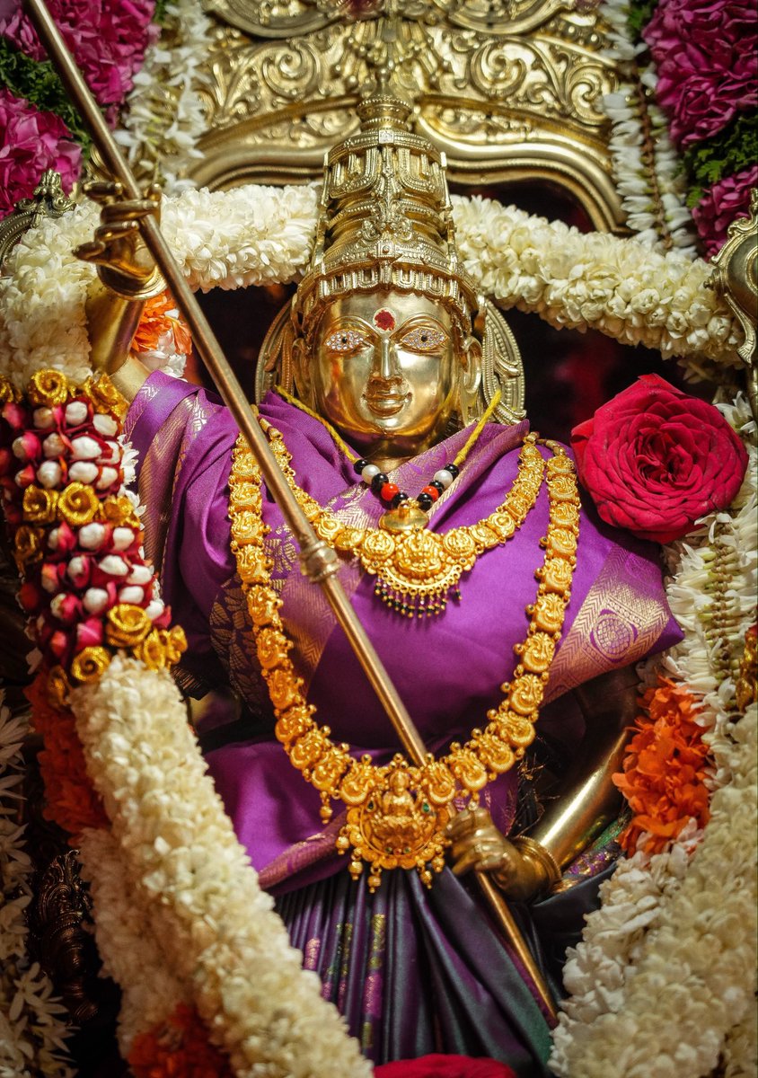 DKShivakumar's tweet photo. ಚಾಮುಂಡಾ ಮಾಹಾಮಾಯಾ ಶ್ರೀಮತ್ಸಿಂಹಾಸನೇಶ್ವರೀ | 
ಶ್ರೀವಿದ್ಯಾವೇದ್ಯಮಹಿಮಾ ಶ್ರೀಚಕ್ರಪುರವಾಸಿನೀ ||

ನಾಡಹಬ್ಬ ಮೈಸೂರು ದಸರಾ ಮಹೋತ್ಸವದ ಶುಭ ಉದ್ಘಾಟನೆಗೂ ಮುನ್ನ, ಗವಿಮಠದ ಶ್ರೀ ಅಭಿನವ ಗವಿಸಿದ್ದೇಶ್ವರ ಮಹಾಸ್ವಾಮಿಗಳ ದಿವ್ಯ ಸಾನಿಧ್ಯದಲ್ಲಿ, ಧರ್ಮಪತ್ನಿಯೊಂದಿಗೆ ನಾಡಿನ ಅಧಿದೇವತೆ ಶ್ರೀ ಚಾಮುಂಡೇಶ್ವರಿ ತಾಯಿಯ ದರ್ಶನ ಪಡೆದು, ನಾಡಿನ ಒಳಿತಿಗಾಗಿ ಪ್ರಾರ್ಥಿಸಿದೆ.

 #ನಾಡಹಬ್ಬ #Mysuru_Dasara2026
