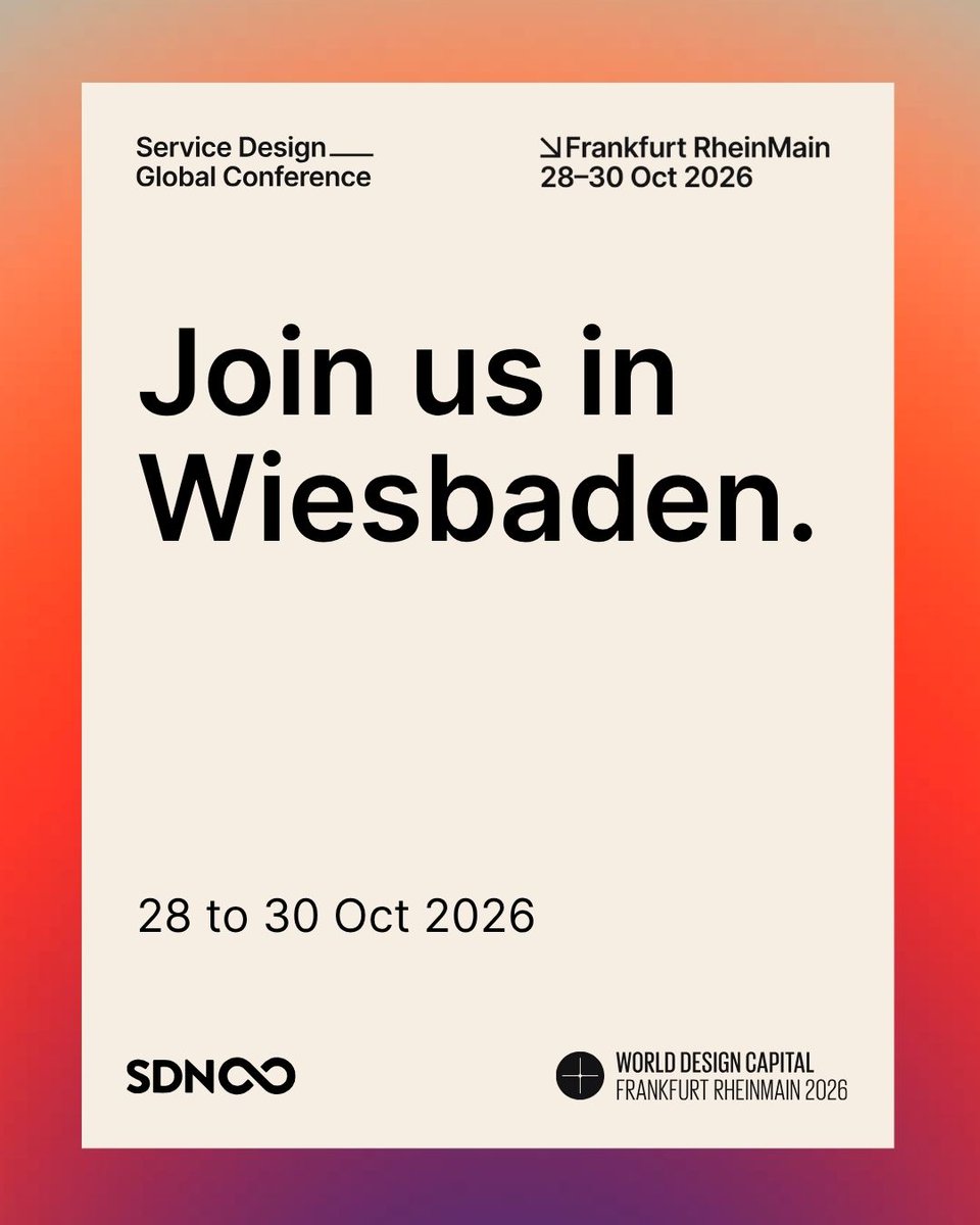 SDNetwork's tweet photo. Why Frankfurt RheinMain? 🌍 It’s World Design Capital 2026: Design for Democracy. Atmospheres for a better life.

SDGC26 is part of it, in Wiesbaden, 28 to 30 Oct, in cooperation with WDC 2026.

Discover the venue and join us: https://t.co/n8xDtBgmmV #SDGC26 https://t.co/b6eEdYPxtJ