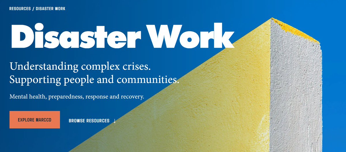 GrantHBrennerMD's tweet photo. Updated my personal website's disaster page.
There is too much mass trauma (and dissociation and moral injury).
https://t.co/NKSAYUC0OF
#disasters #disasterresponse