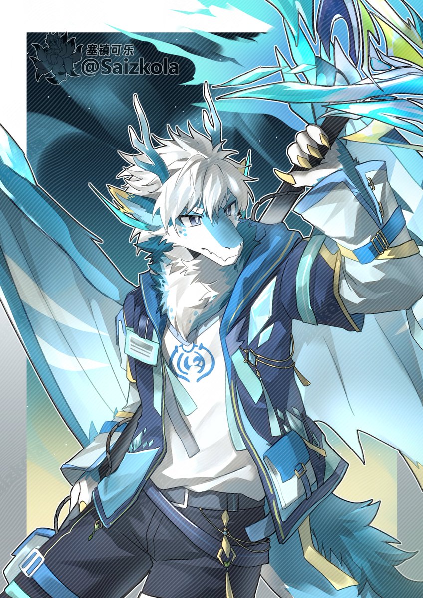 Saizkola's tweet photo. 斩断烈风
感谢委托！
#commission #furry #furryartㅤㅤㅤ https://t.co/yGcl7iobOk