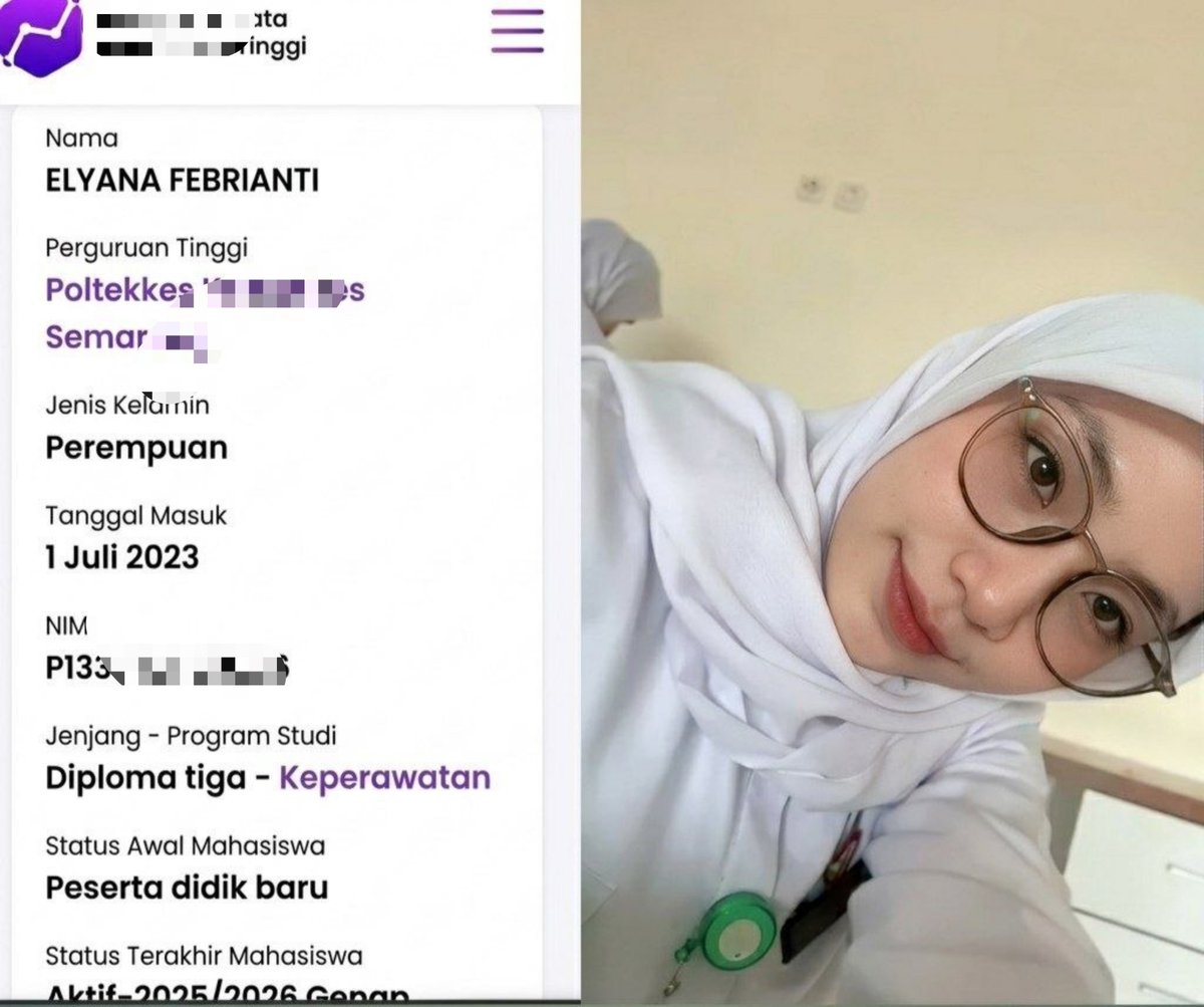 BurunguSelin's tweet photo. Elyana Febrianti Mahasiswi Poltekkes 13 menit
https://t.co/MIeNKqpZwH https://t.co/NXN5XlCU5t