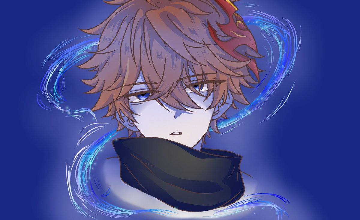 MotiP_reIB68's tweet photo. タルタリヤ描けました！！😭💕 https://t.co/UgS8cqo3n2