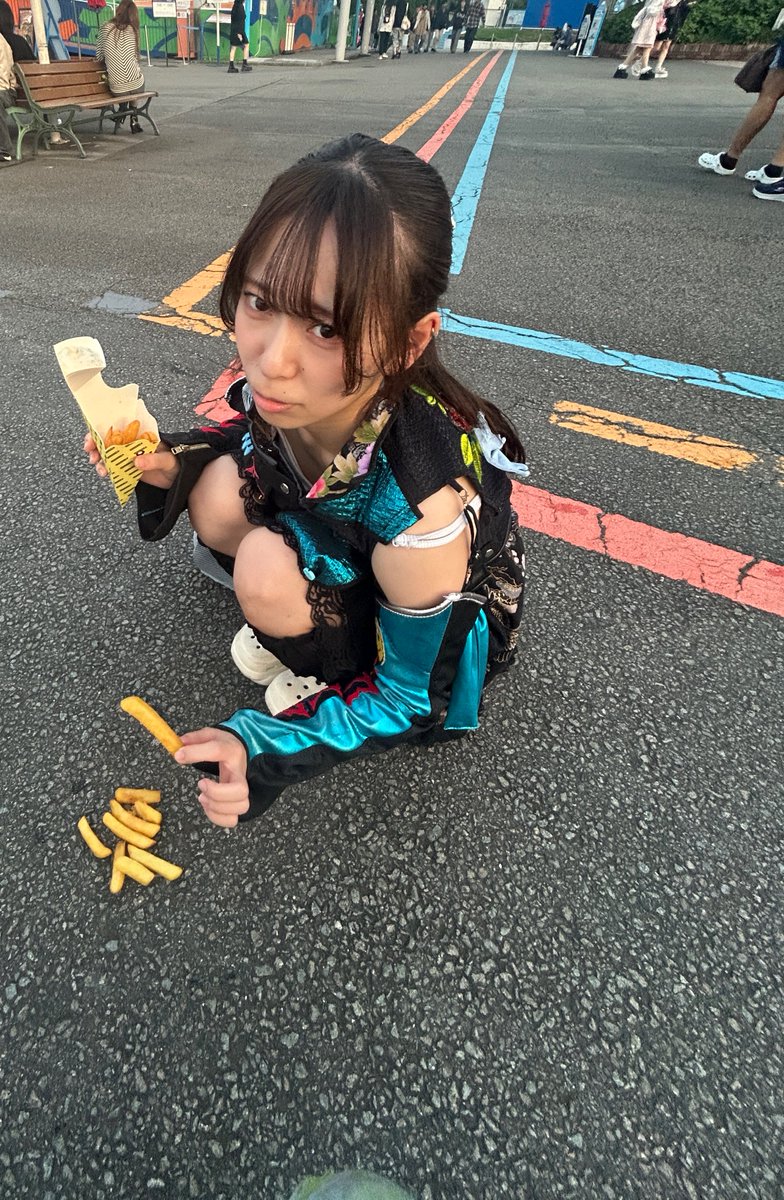 wachacha_itsuki's tweet photo. 今回の富士急はポテトリベンジ出来た🍟🔥 https://t.co/GFpDHzTMCw