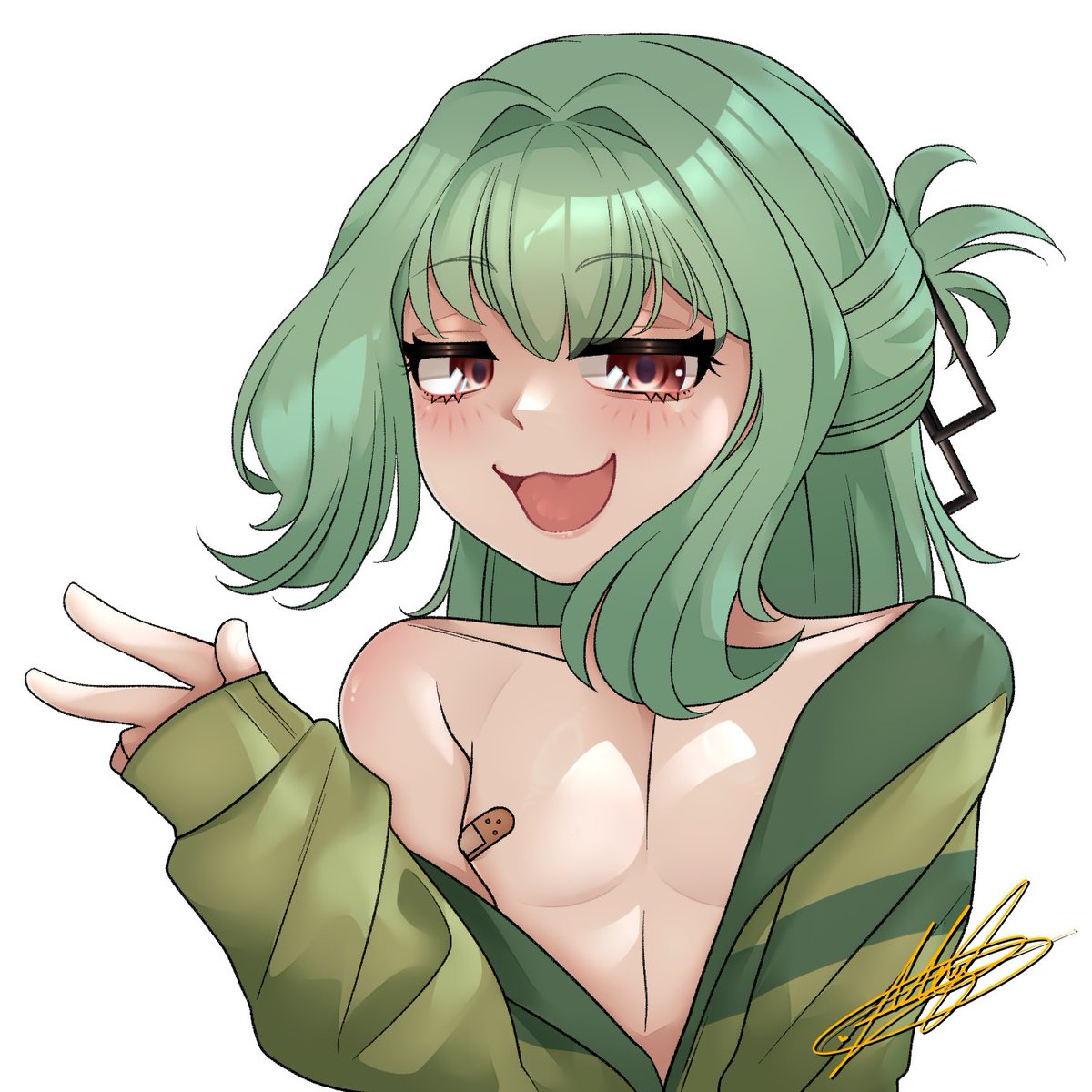Mevyll_'s tweet photo. Otori Tan 💚 https://t.co/FhBFhJZAXB