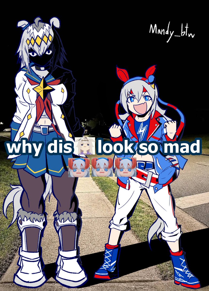 Th5ba's tweet photo. Why dis uma look so mad😭 #umamusumeㅤ https://t.co/KcTu3diLGB
