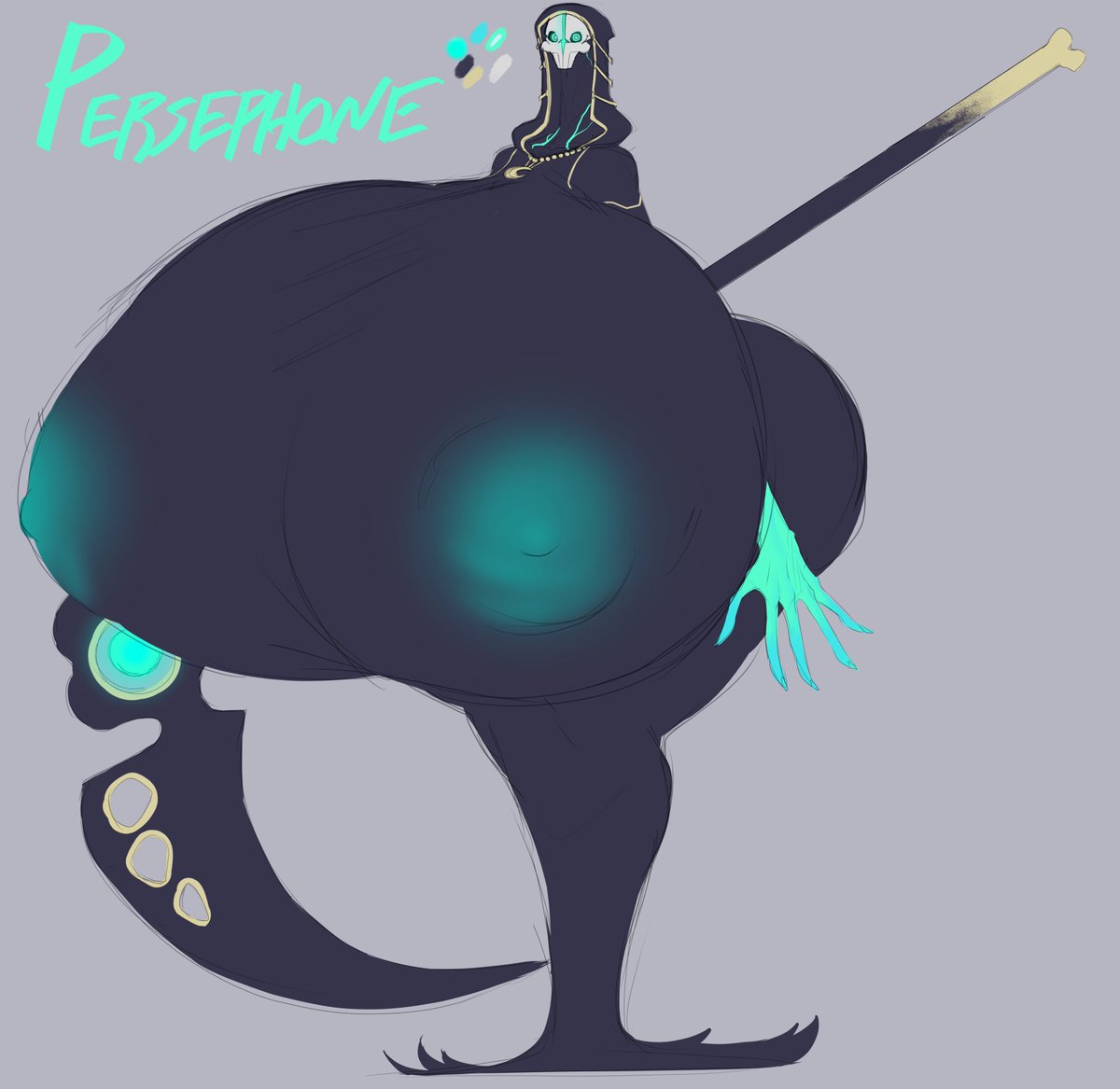 balargon's tweet photo. Spooky n tall ladies with da good squishy~ https://t.co/ppi0iy6H52