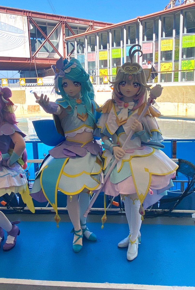 kanacha2151's tweet photo. お嬢とプリキュア活！！
アルカナ初めましてできてよかった☺️

みとしーで撮影会！！
めちゃ混んでたけど朝早く行ったからたくさんファンサもらってた₍₍⁽⁽(ી(*´ω`*)ʃ)₎₎⁾⁾（お嬢が
#映画たんぷり https://t.co/ipWqBn8YQT