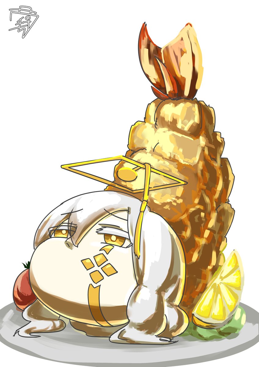 KE_MA_R1's tweet photo. エビフライ法泉レイリ https://t.co/y5dGplBLbT