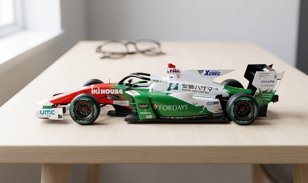 D_m_c777's tweet photo. 岩佐選手優勝おめでとう！
岩佐選手がF1のレギュラードライバーになる日はいつくるのかな？
ところでタカラトミーはjujuを応援してるみたいだけど
トミカ化するのかな？もし商品化したらどれくらい売れるかな？🙂 https://t.co/gwO0yrLrOG