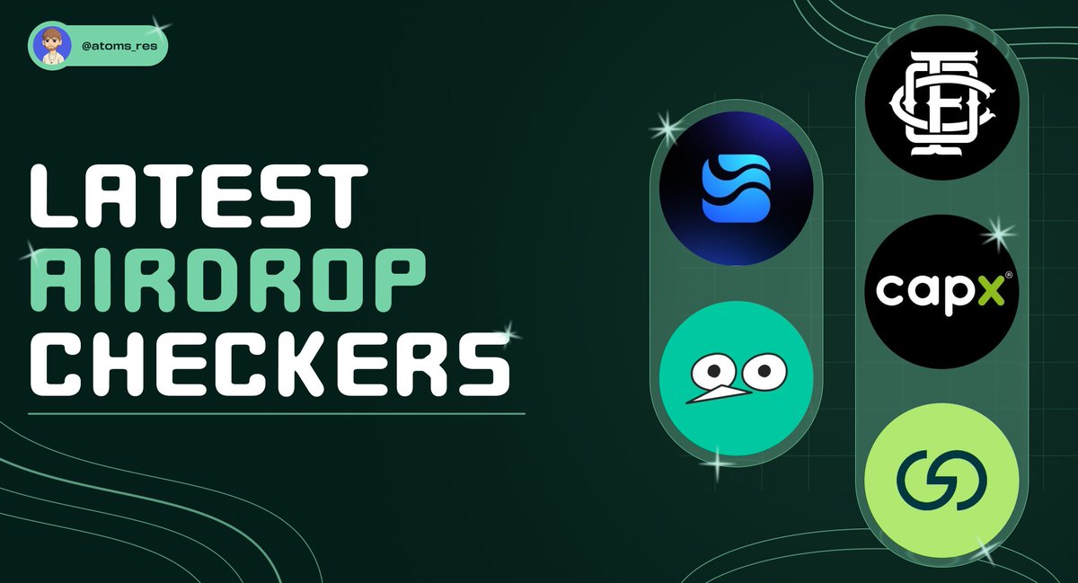atoms_res's tweet photo. 🪂   Airdrops You Can Check Right Now

Check eligibility 👇

🔷 River ( @RiverdotInc )
🔗 Check/claim your Airdrop here: https://t.co/6FyiH75vOI

🔷 Pheasant ( @PheasantNetwork )
🔗 Check/claim your Airdrop here: https://t.co/6mdFGFycdq

🔷 OneFootball ( @ofc_the_club )
🔗 Check/claim your Airdrop here: https://t.co/8YY87bOwqb

🔷 Capx AI ( @0xCapx )
🔗 Check/claim your Airdrop here: https://t.co/5kACobONMj

🔷 GRVT ( @grvt_io )
🔗 Check/claim your Airdrop here: https://t.co/afpR537u51

💙 Don't miss any updates 👇
https://t.co/4c8ls8kFtw