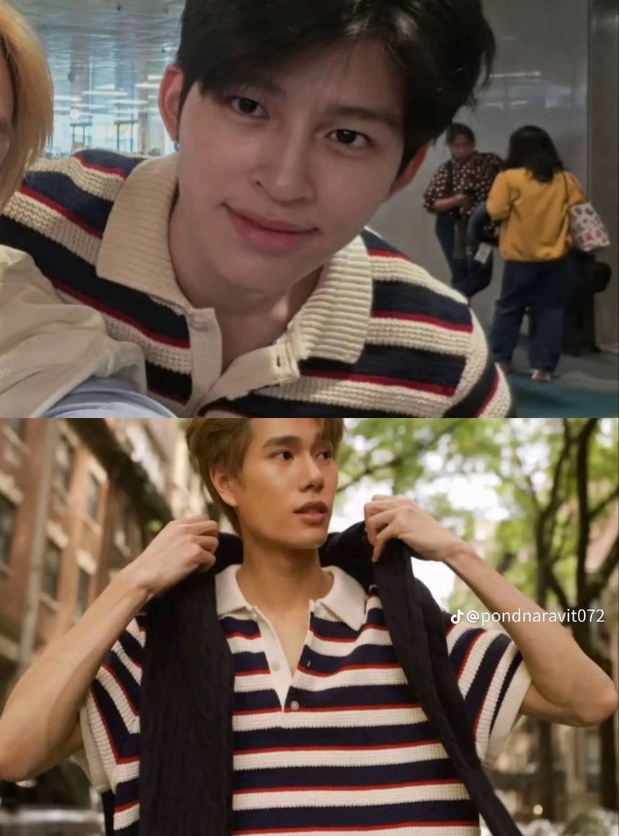 sashimirolleee's tweet photo. aside from their work clothes, they’re either sharing clothes or buying the exact same clothes so they can match outfits tgt 🫣

well what can I say? Phuwin likes to match outfits with Pond 🤭 (that one ppw ss convo)

-ctto- https://t.co/jk1uBVV4n2