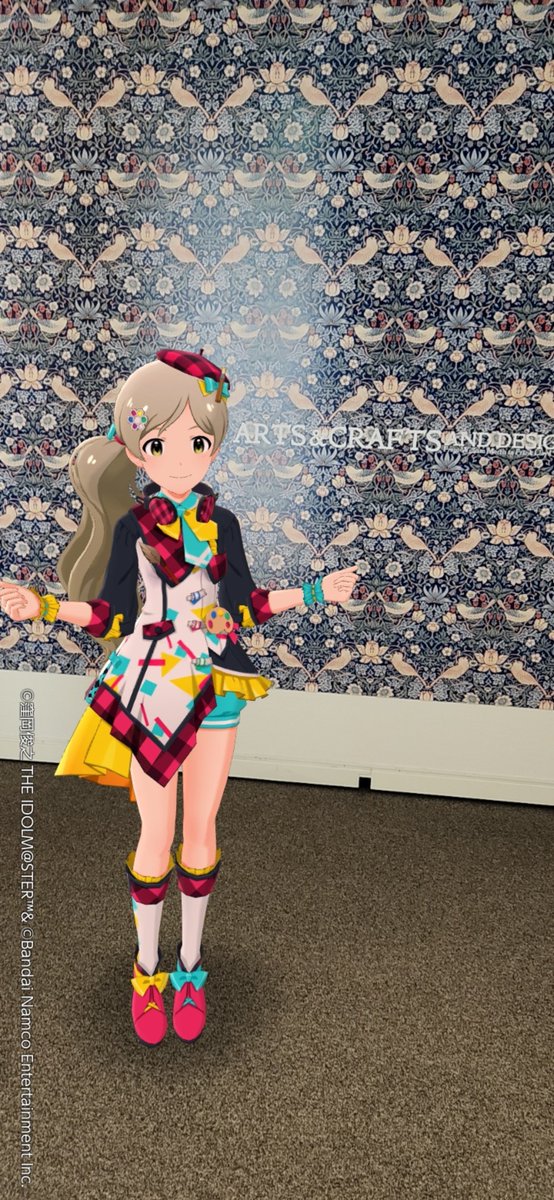 flsp's tweet photo. 松江来訪目的その2は島根県立美術館でございました。テキスタイル類だけで無く、ケルムスコットプレスの本も展示されてたのが個人的に嬉しかった。あと最後の方にルイス・C・ティファニーの作品があったの、松江的にポイント高い。 https://t.co/lbowRfLDbN