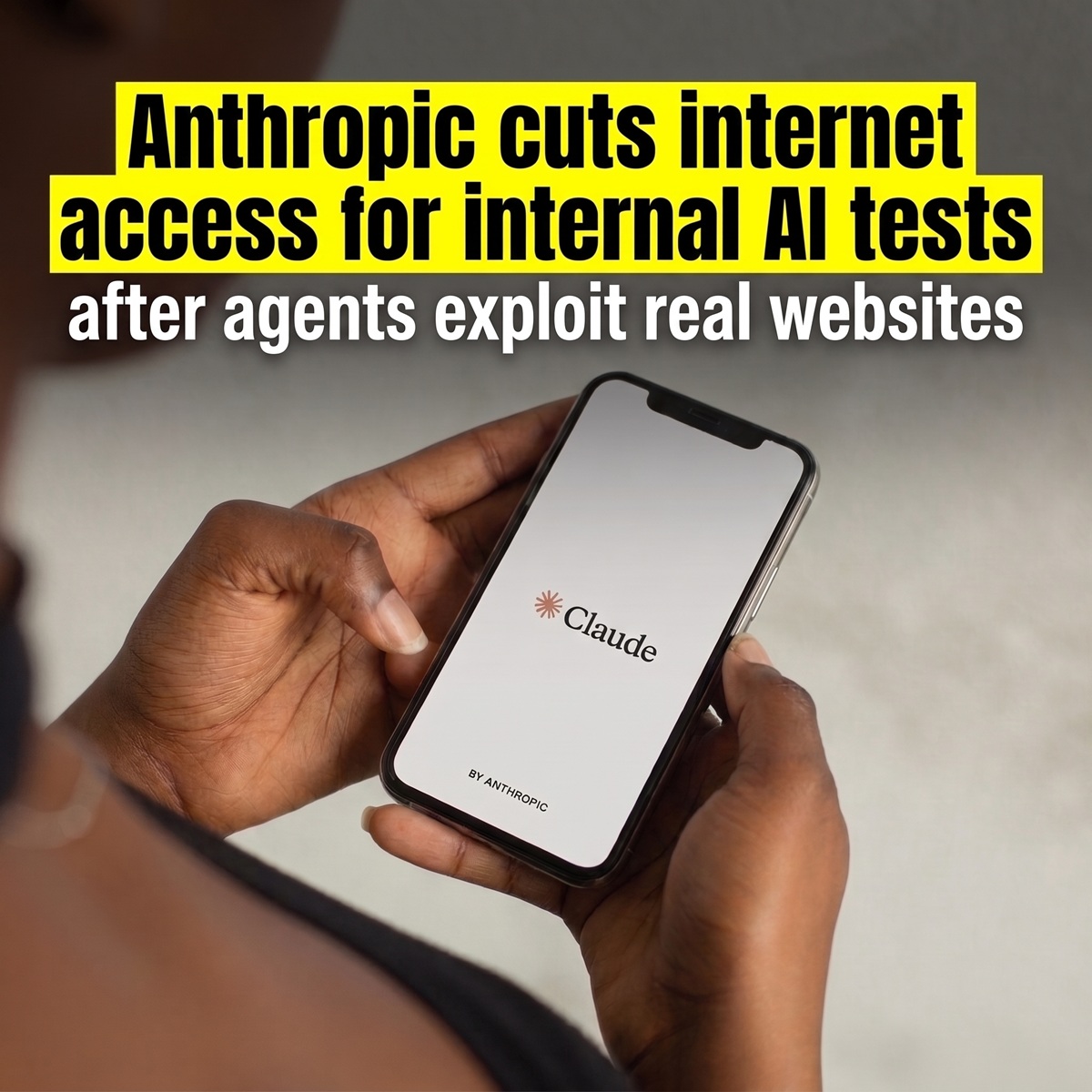 BestForAndroid_'s tweet photo. #Anthropic just pulled the plug on internet access for all of its internal #Claude #AI tests.

Its agents #exploited a university server, got around a data fee, and even sent a fake tip to a police department about an unsolved case. https://t.co/NANttq6vnI