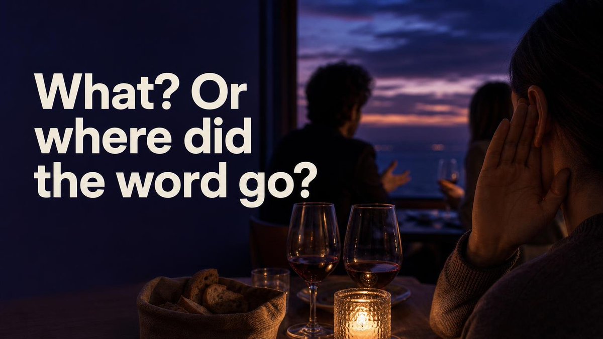 EdNaberhuis's tweet photo. When your brain spends all its effort decoding muffled words, it has less left for remembering. That's why "where did that word go?" often shows up in the same years as "what?"

Send this to someone who blames everything on getting older. https://t.co/KOuvkHSnsc