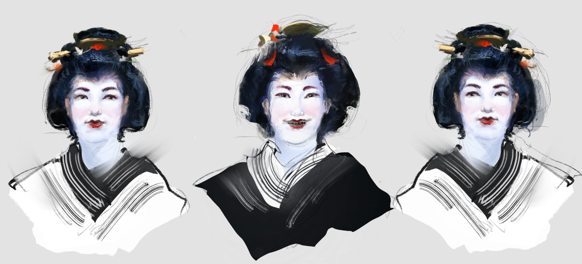 Eclipsaa8's tweet photo. Oh yeah. I really loved drawing geishas
#drawing #geishas #art https://t.co/5TqXmyw6jQ