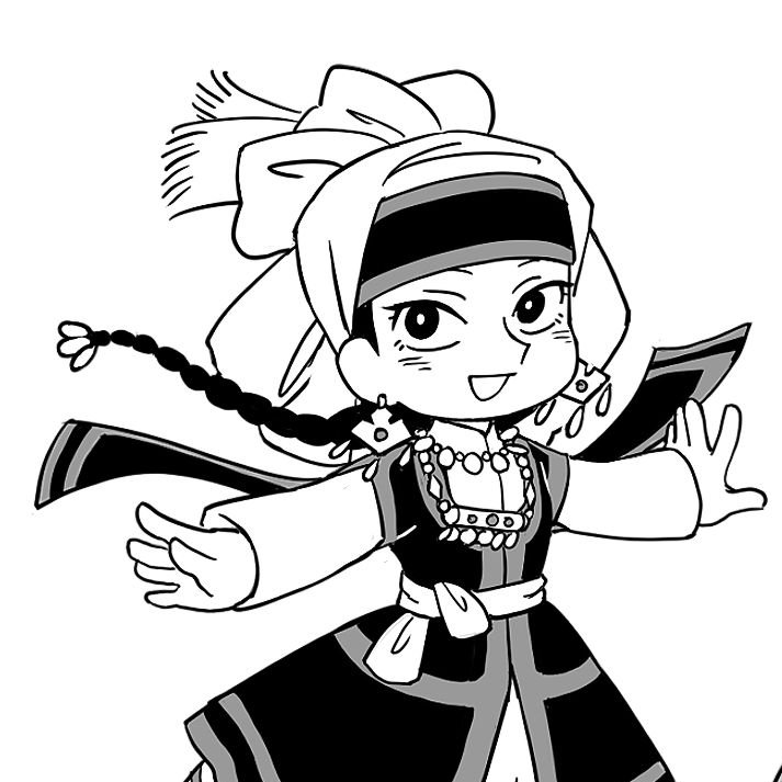 Qlaz12's tweet photo. Otoyomegatari 🔁 Tenmaku no Jaadugar

For fun. Both artstyle are challenging for me, but i hope i nailed it, lol https://t.co/xXTKIdyoux