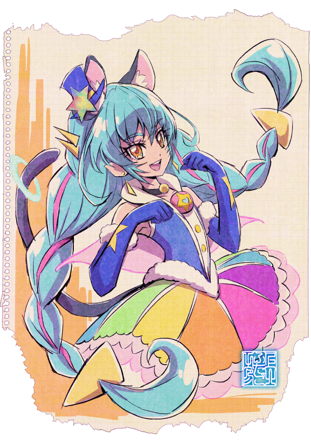kamikitafutago's tweet photo. 10月11日は
キュアコスモ💙ユニ の お誕生日❣️
𝗛𝗮𝗽𝗽𝘆 𝗕𝗶𝗿𝘁𝗵𝗱𝗮𝘆! 𝗖𝘂𝗿𝗲 𝗖𝗼𝘀𝗺𝗼💙
#スタプリ #precure https://t.co/jscBJmQFyY