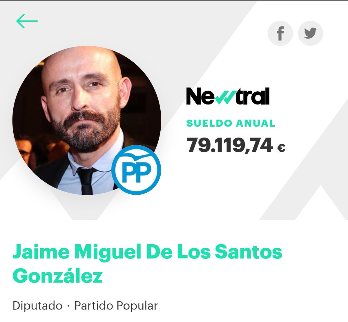 mario_c_r's tweet photo. @juanBravoBaena Claro que hay que esforzarse.
Claro que hay que sacrificarse. 
La mayoría de españoles lo saben (menos el jeta de la foto), porque lo hacen todos los días.
Y a todos ellos les decimos una cosa: el esfuerzo y el sacrificio volverán a merecer la pena. https://t.co/sLaGbWaKBW