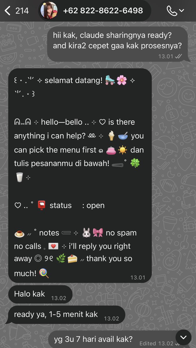 tmigsmth's tweet photo. HELP RT MAU SPILL PENIPU

aku habis ditipu 90k, kronologi chat ada di bawah, ga diblok tapi bener2 ga dibales lagi after hours. hati-hati guys dia masih reply2 #zonauang

+62 822-8622-6498
+62 822-8622-6498
+62 822-8622-6498
@birenttf
@birenttf https://t.co/cQ4Or6gS5y