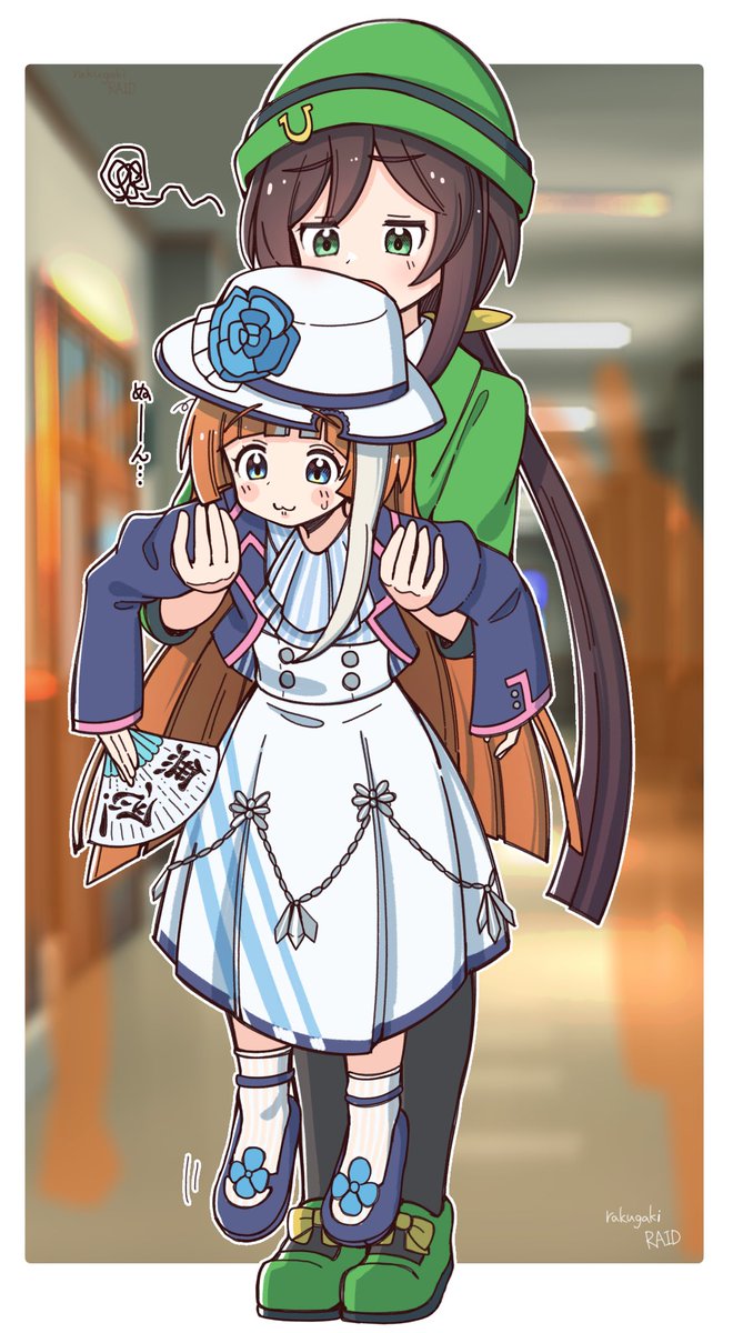 rakugakiRAID's tweet photo. 理事長確保ッ！ #ウマ娘 https://t.co/6ho62bciin