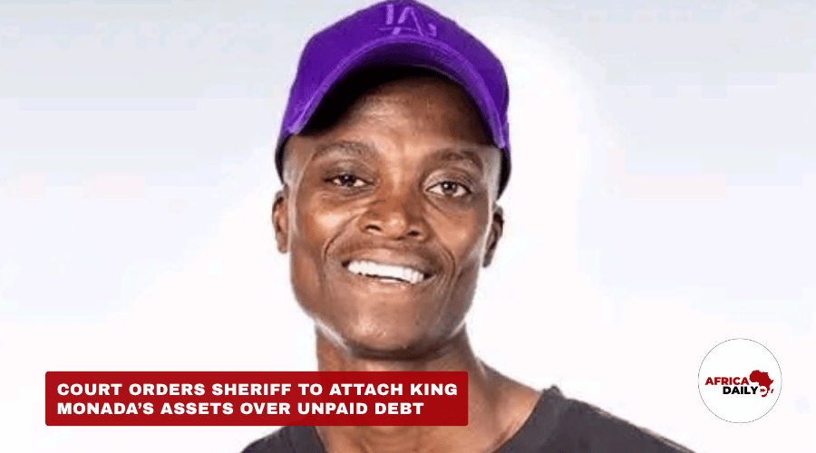 AfricaDailyZA's tweet photo. Court orders sheriff to attach King Monada’s assets over unpaid debt