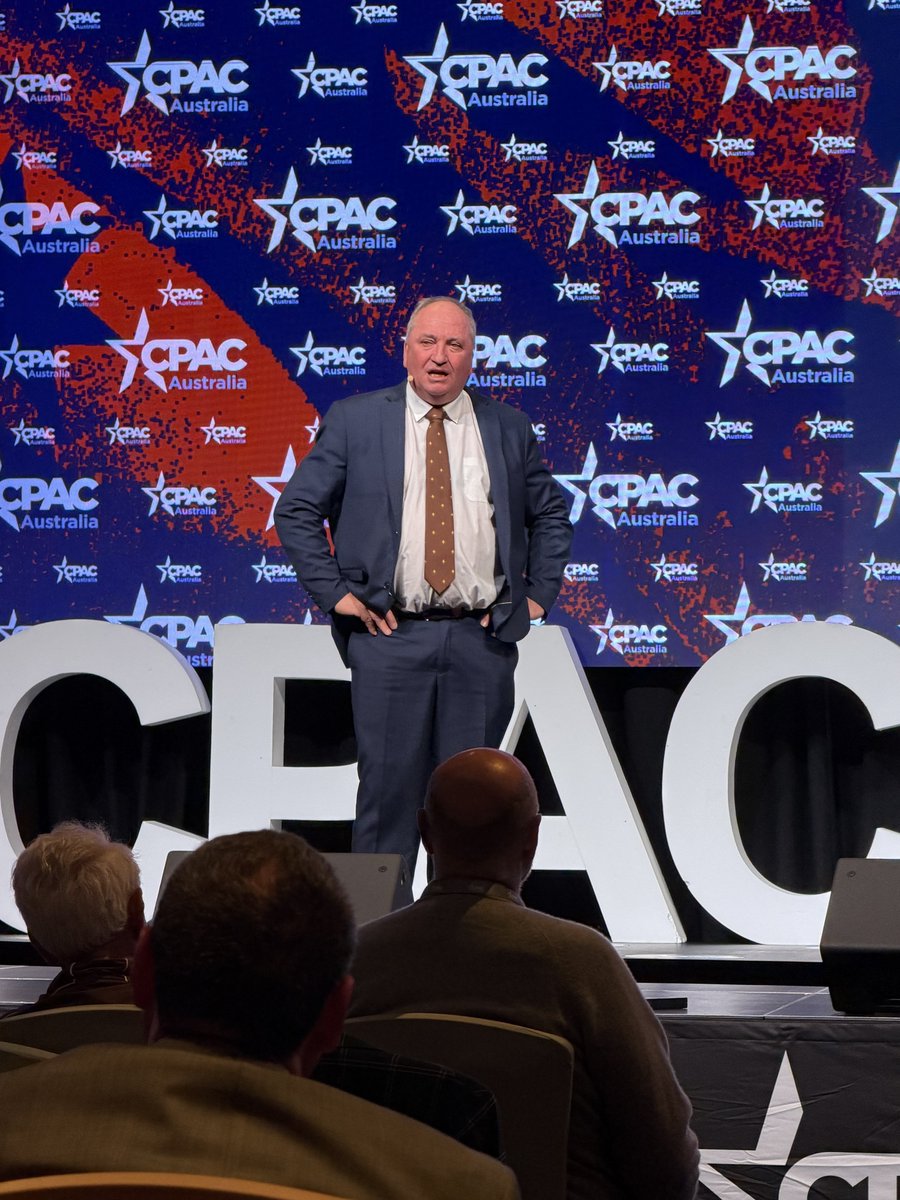 SenatorSeanBell's tweet photo. A fantastic weekend at CPAC alongside Pauline Hanson and Barnaby Joyce!

One Nation is the most united, determined team, bringing conservatives together and giving Australians a genuine alternative to the major parties.

With Pauline’s leadership, Barnaby’s experience and a growing team behind us, we’re ready to take the fight to Labor.

Albanese has failed Australia. We’re coming to take our country back.
