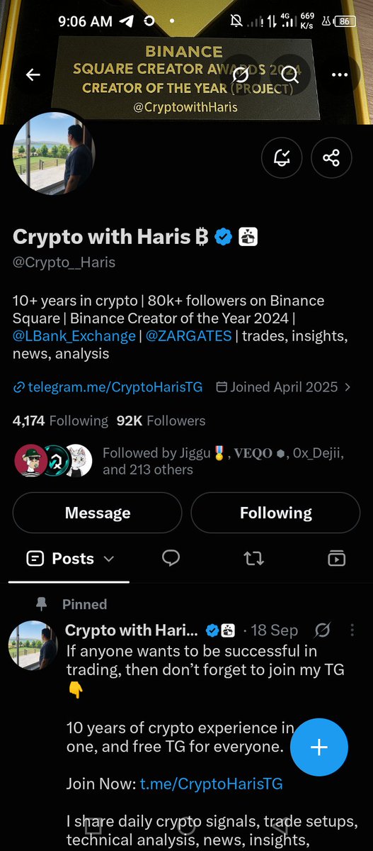 0xtoplezz's tweet photo. @Crypto__Haris Following up and have notis on all day, 

I just need a win 

Binance Id; 436731066

@BigZUnfiltered https://t.co/hbFXQ4pI5j
