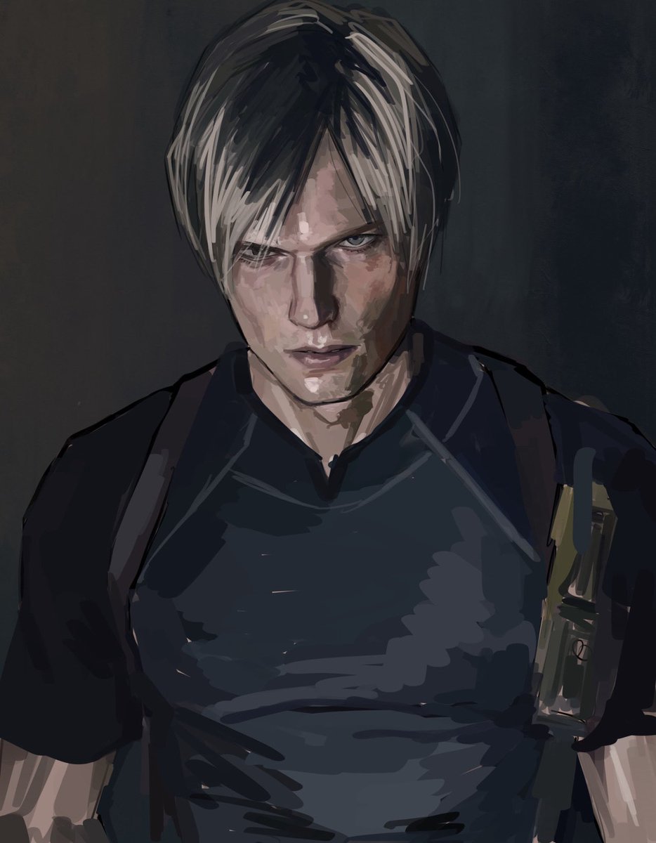 ashvenelle's tweet photo. Professional government agent VS pure distraction #ResidentEvilㅤ https://t.co/beg39Rr2T2