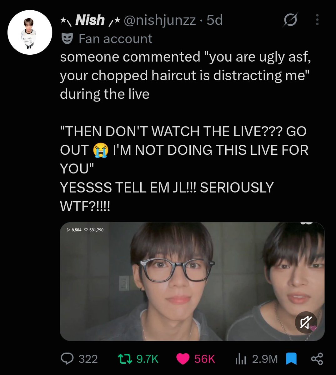 Mei_JLove's tweet photo. YOU WANNA KNOW WHAT'S MIND-BLOWING?! 🤯🔥

JL'S VIDEOS,UPLOADED BY DIFFERENT ACCOUNTS,ARE GOING VIRAL IN LESS THAN 24 HOURS! 😭👏

YES! -- I REPEAT,4 VIDEOS UPLOADED CONSECUTIVELY WITHIN ONE WEEK, &amp; ALL 4 WENT VIRAL IN LESS THAN 24 HOURS AFTER UPLOAD!🤯🔥

LET. THAT. SINK. IN. 🗣️ https://t.co/IpoT3H9JzT