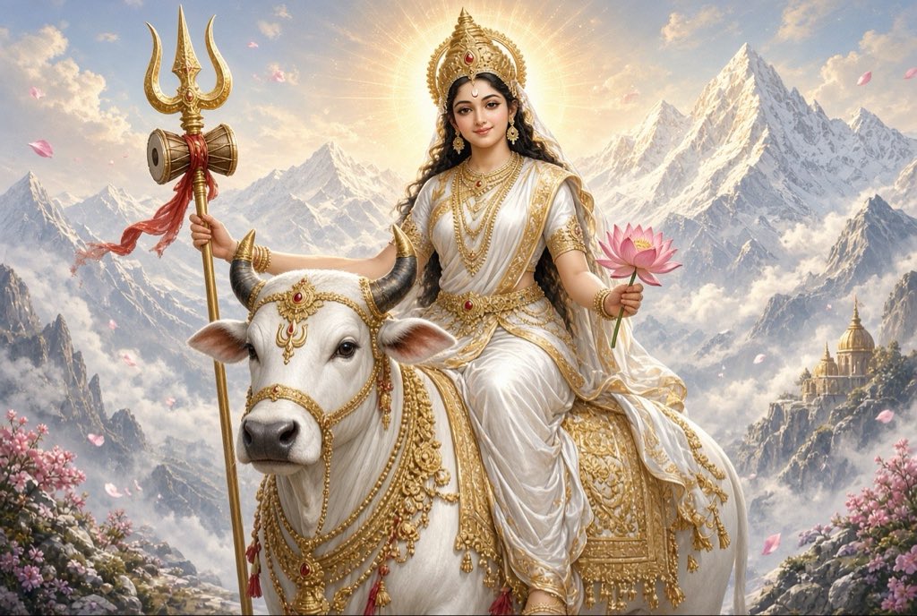 jittipoj's tweet photo. @iamwitwicky ॐ देवी शैलपुत्र्यै नमः

On the first day of Shardiya Navratri, salutations to Mother Shailaputri. 

#Navratri https://t.co/ALgmsWb8ou