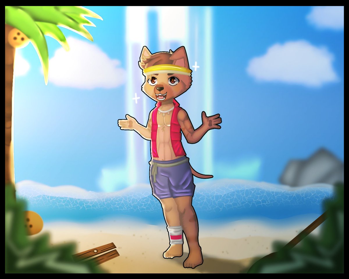 PrinceTheRabbi1's tweet photo. "🐶✨ Forgotten Island Row artwork! 🐶✨
Super cute pup Row from Forgotten Island! 🐾💞
#furry #furryart https://t.co/Shl3KtRpSF