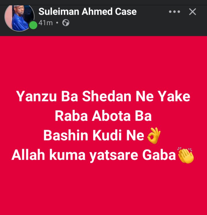 Arewa_GistHub's tweet photo. Da wani aboki kuke gaba yanzu kawai dan ka ara masa kudin ka??

Mentioned insa comment ko ka tura masa wannan... https://t.co/pBbRvE6uPY