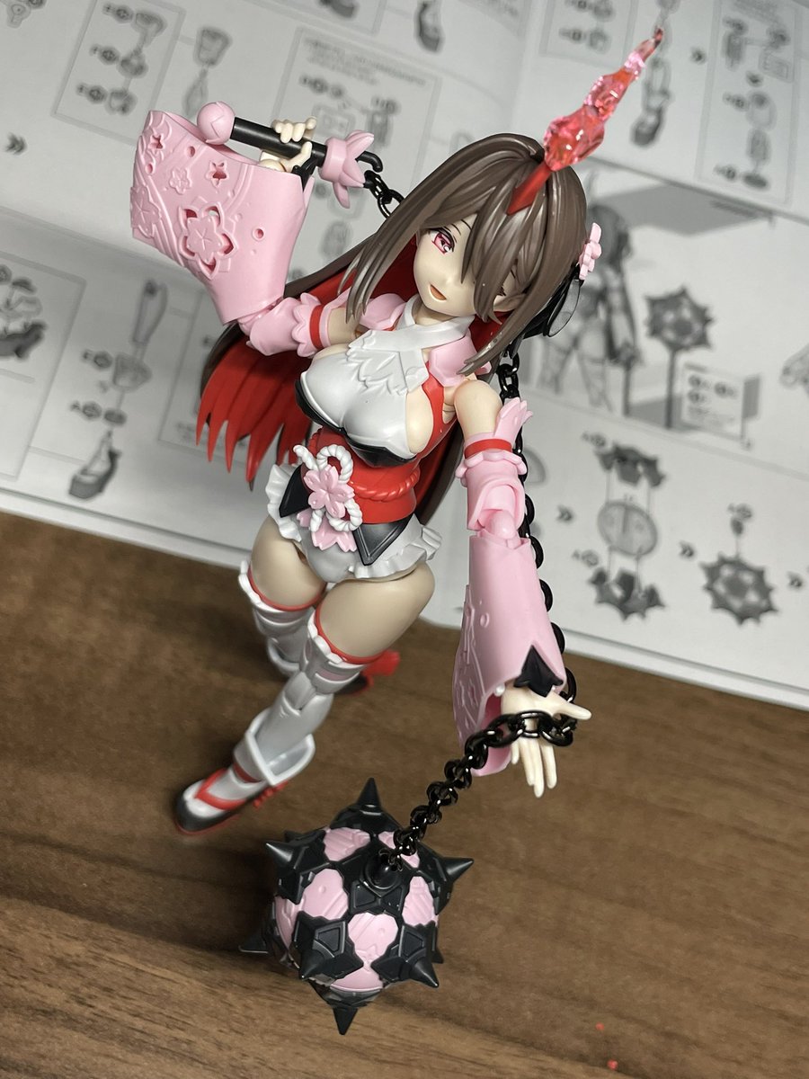 Awakensyk's tweet photo. わざわざ発売日に並んで買ったのに謎に積んでしまってたシュレミさん
今更パチ組み
いや、これは可愛いわ https://t.co/TQBTcqsnOQ