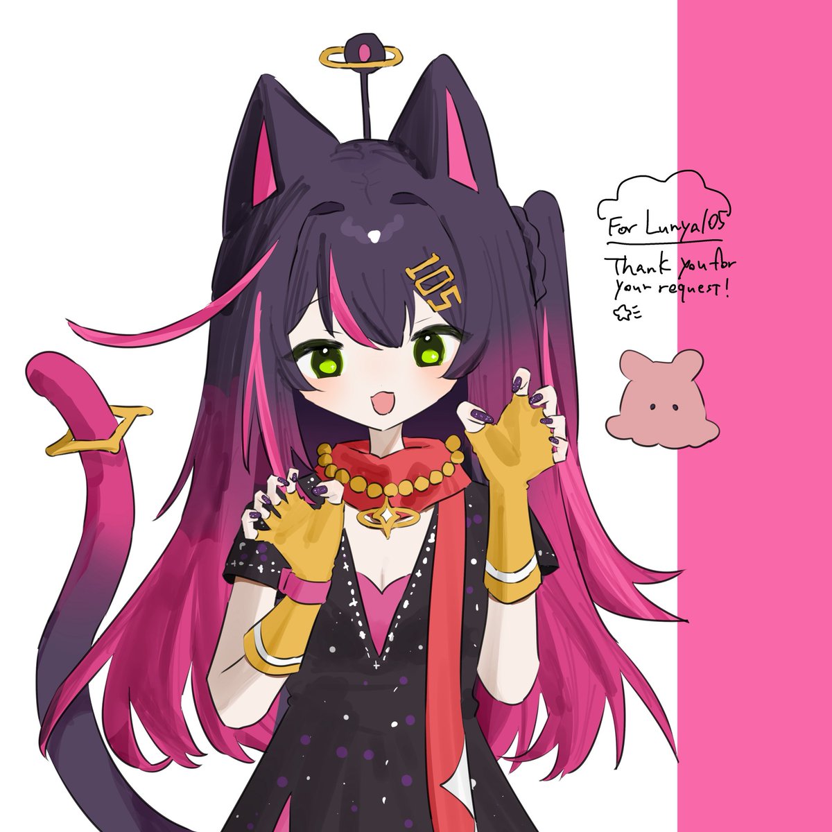 kumonahi's tweet photo. #skeb リクエストありがとうございました！🪐🛸 https://t.co/VBVJL8Gk90