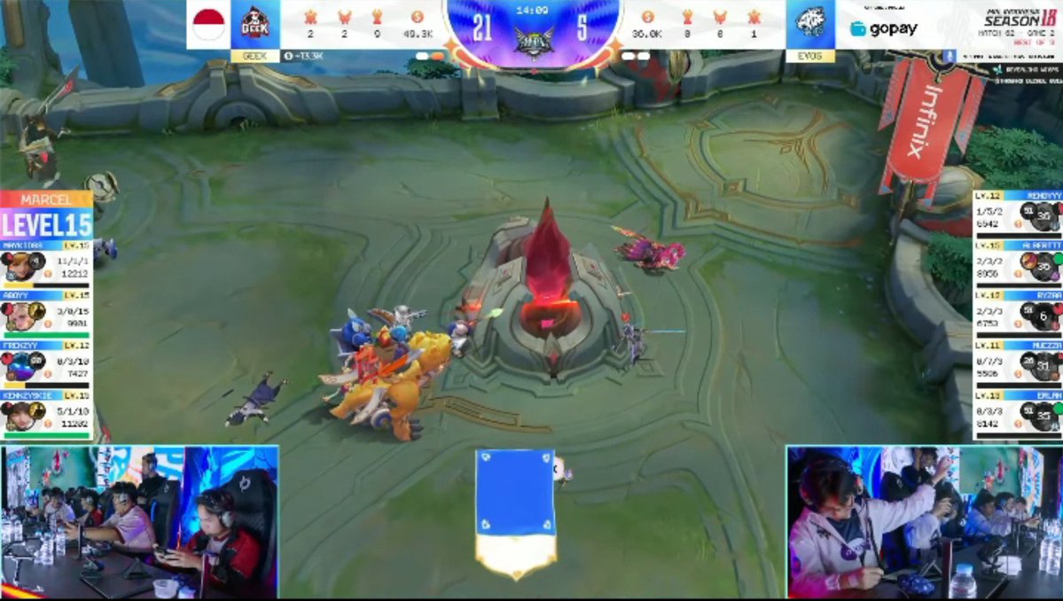 Txtmlbb_'s tweet photo. GEEK 2-0 TEAM TOLOL https://t.co/HVmNVXKuC7