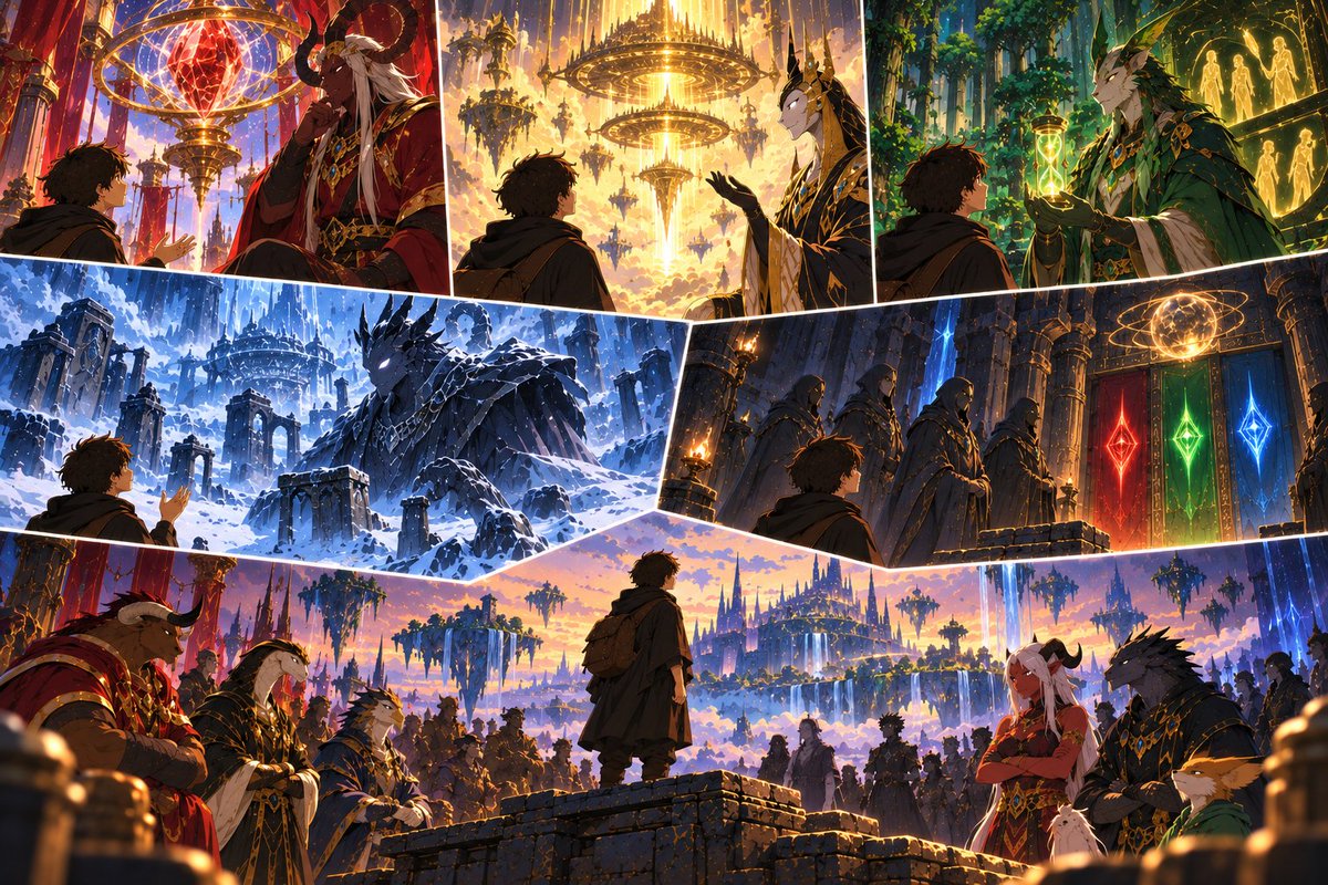 royalchad's tweet photo. He asked about the First Soulstone, the origin of Hanu, the real price of the long youth, the forgotten Watchers some say sleep beneath the snow of the White Enigma, and why so many living kingdoms quietly fear a door that opens only when three unmatched bloods and a named stone line up the way old camp warnings rhyme.
Most rulers liked questions when they already knew the answer. RoyalChad asked the ones they had spent years avoiding.
The more RoyalChad explored, the harder it became for the inhabitants of Indyorah to regard him as an ordinary outsider.