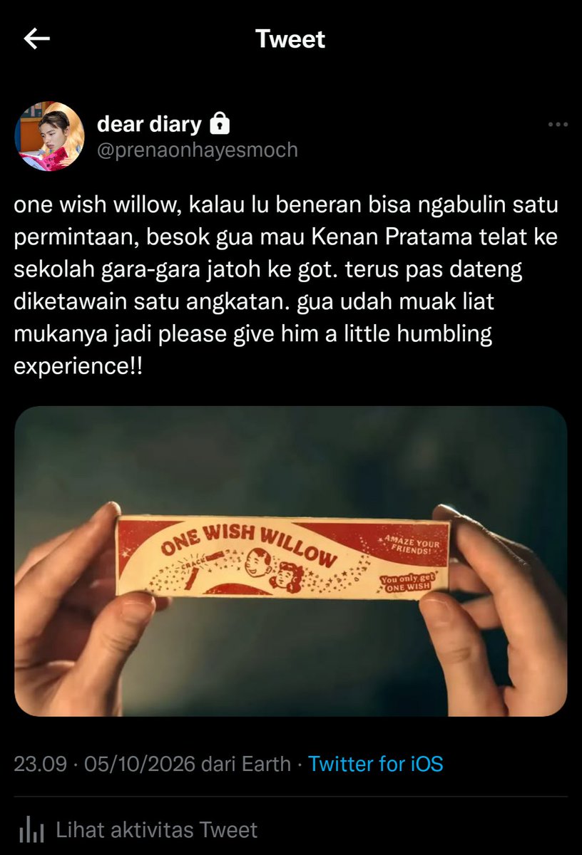 cupapipi_'s tweet photo. #Keonhyeon [PROMPT AU]
Hayes (S) iseng minta One Wish Willow supaya Kenan (K), musuh bebuyutannya, kecebur got besok pagi. Tapi bukannya permintaannya terkabul, Hayes malah bangun di tubuh Kenan, sementara tubuh Hayes sekarang ditempati Kenan! https://t.co/qg8mrlNhtQ