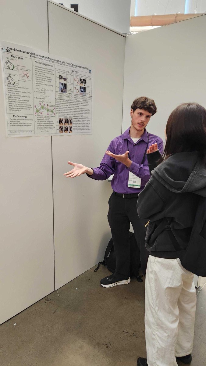 EmbodyX_'s tweet photo. Still thinking about #IROS2026 in Pittsburgh a week later! 🤖
• We presented our work on letting robots learn tasks instantly from a single demonstration while handling force constraints. A quick breakdown 👇 https://t.co/1TGsp4mLsN