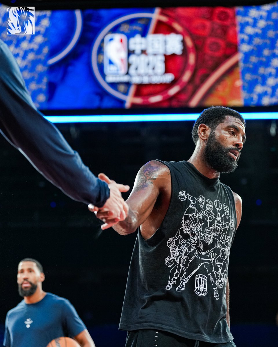 dallasmavs's tweet photo. After 586 days, Kyrie is back on the court 🤞

#MFFL https://t.co/pDbtciLEpu