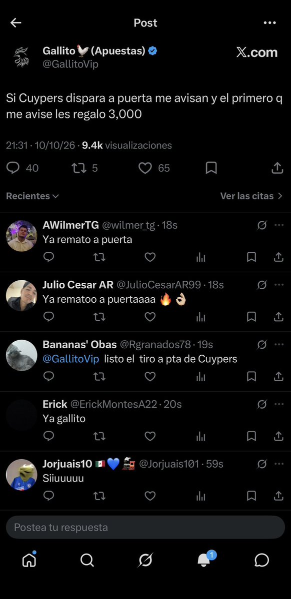 wilmer_tg's tweet photo. @GallitoVip Pues gane no? https://t.co/Qf3ayh4UNu