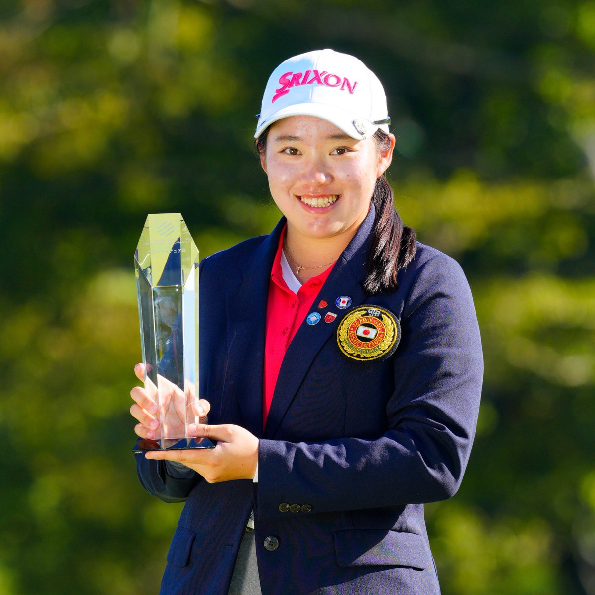 stanley_ladies's tweet photo. #スタンレーレディスホンダゴルフトーナメント 2026
ベストアマチュア賞を受賞したのは、
#岩永杏奈 選手🏆２年連続の受賞です✨
おめでとうございます👏 https://t.co/NvJquiKOBD