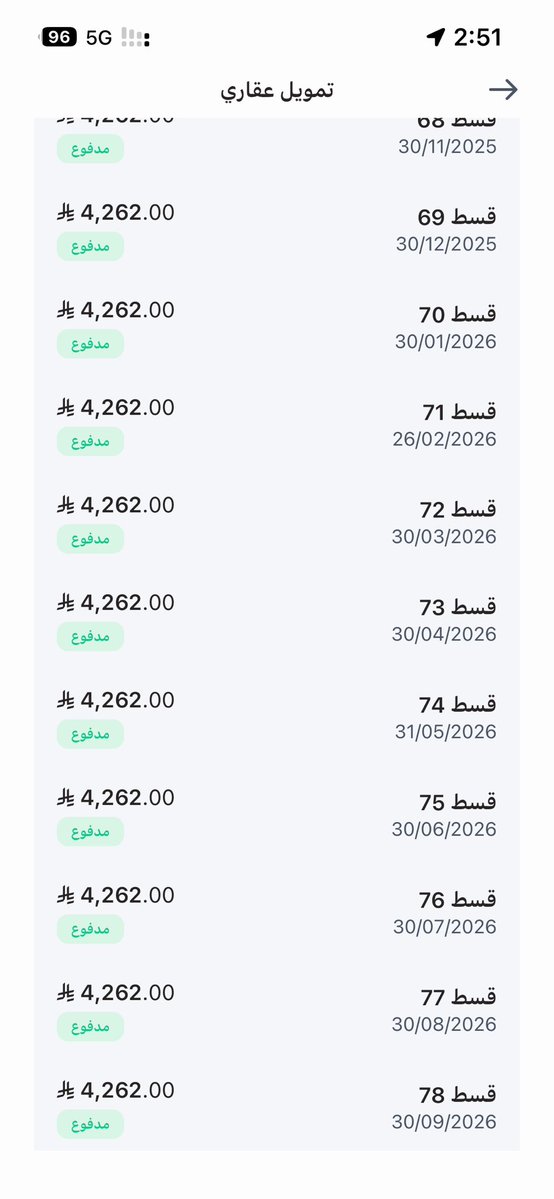 488635ccf7844bc's tweet photo. @RedfKsaCC @alrajhibankcare @moajedhogail @SAMAcares
قسط التمويل رقم 78 سُدد بتاريخ 30/09/2026 بمبلغ 4,262 ريال. الصندوق أفاد كتابةً بعد مراجعة نظامه بأن إشعار السداد لم يُرفع إلكترونيًا من الجهة التمويلية، بينما الراجحي سبق أن أفاد بأنه أشعر الصندوق. أطلب مطابقة السجلين وحل الخل https://t.co/NUUijxoLTk