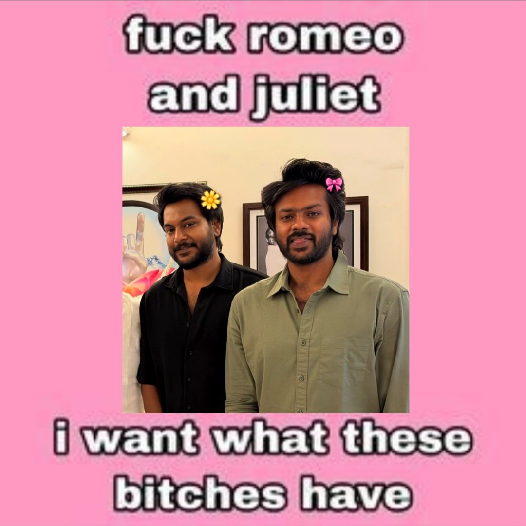 semmacutee's tweet photo. @Sananth__ @iam_rishikanth my goated duo🥰🥰 https://t.co/TJht0jcque