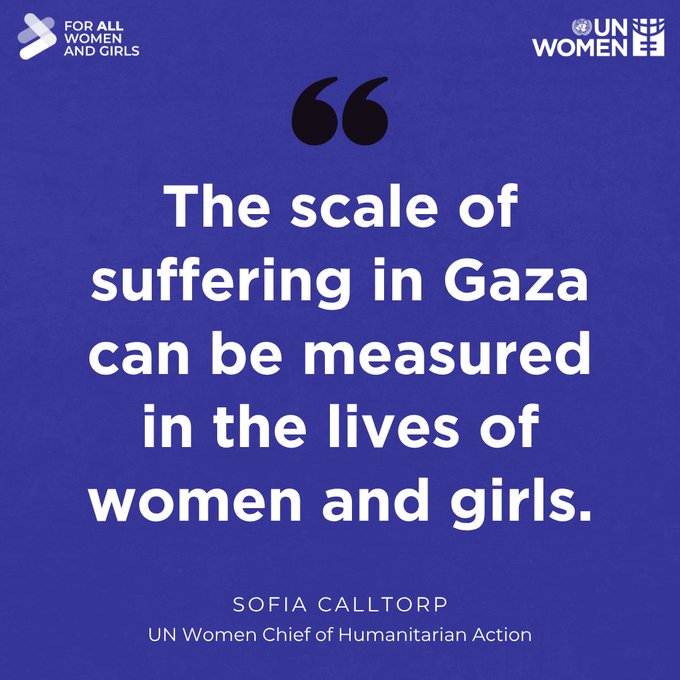 grisasexual's tweet photo. ONU mujeres: "las mujeres están siendo las grandes victimas en el conflicto de gaza"
Ya...
Matan a más de tres veces más hombres en Gaza,(como en todos los conflictos bélicos), pero ya sabes, solo son hombres y tal... https://t.co/OkPCl33k2b