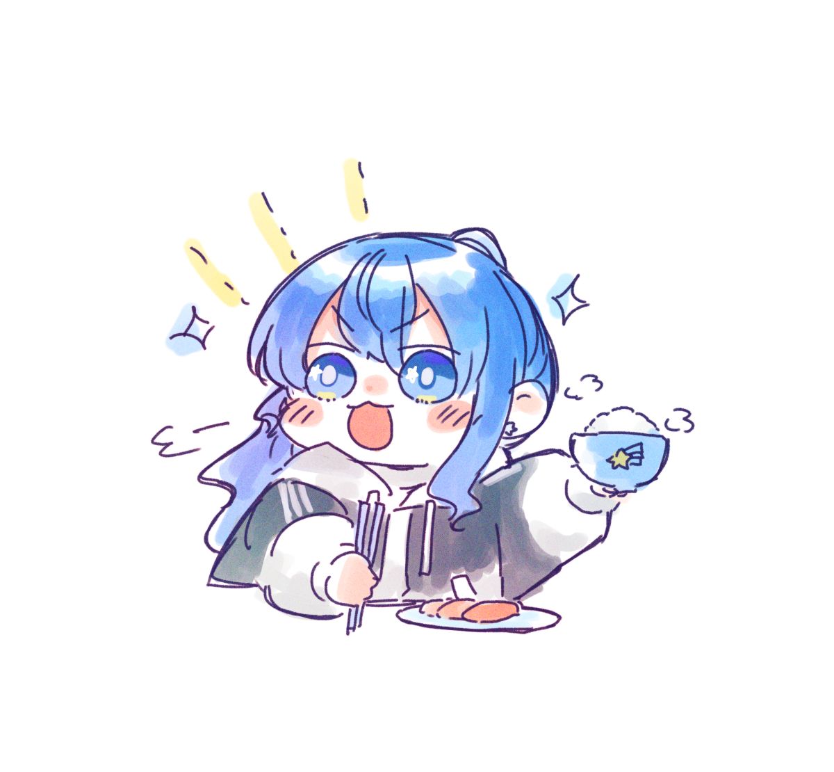 SakuyaT_illust's tweet photo. 💥🍚💥 https://t.co/8Y4asysctX