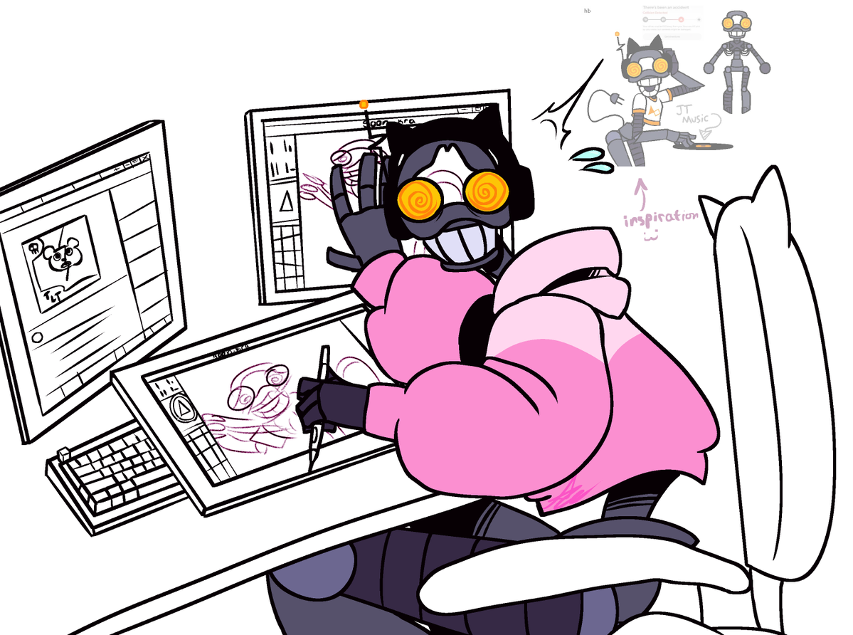 MemtheP's tweet photo. I quite like this mimi a lot 

#fnaf #fnafmimic https://t.co/VClTlYZAzl