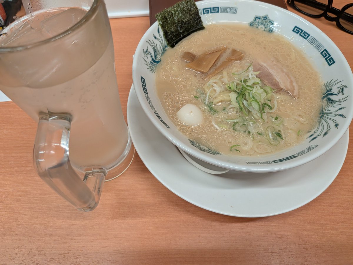 wlmygv's tweet photo. ひさしぶりの日高屋 https://t.co/pZCU0mXzue