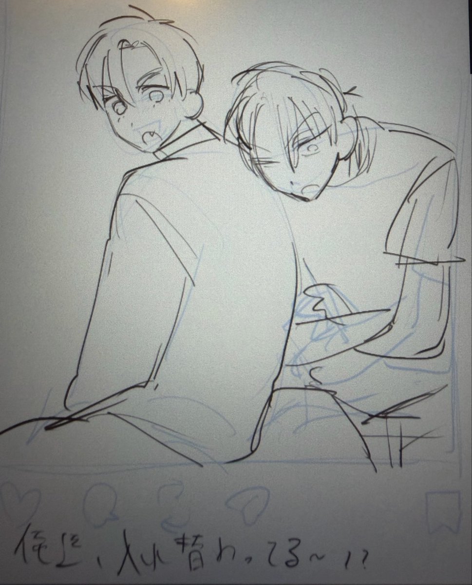minirouoooo_ni's tweet photo. いつ完成するか分からないおふざけactorオフショット描いたりしてます
ラフrkgk https://t.co/XAp0itvKd0