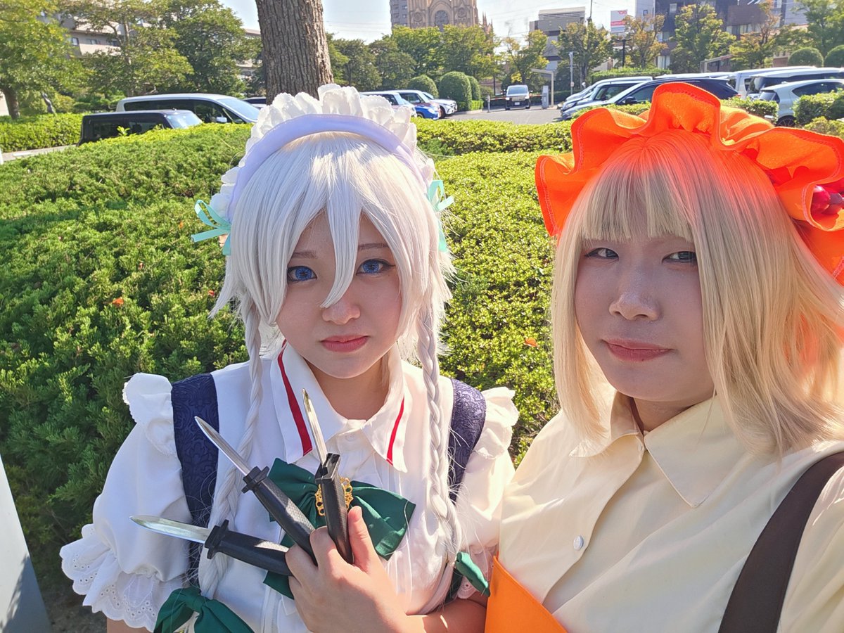 Kurage_riumu15's tweet photo. 2日目無事に終わりました！
お声かけしてくださった方、一緒に撮ってくださった方ありがとうございました！(*.ˬ.)"
  #フクヤマニメ https://t.co/oWbYGAEMKY